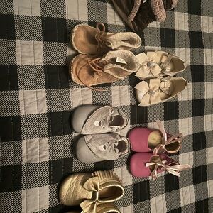 GAP Baby Shoes Collection - Gold, Pink, Silver, Tan